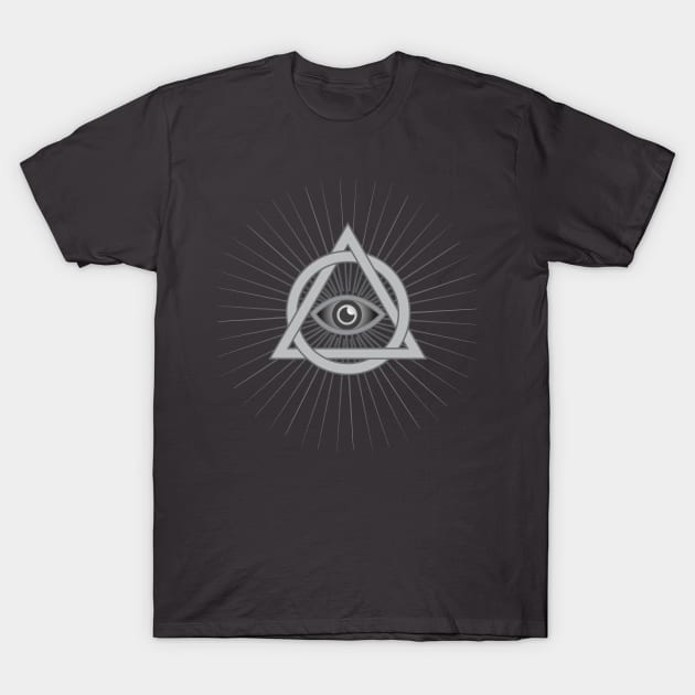 Eye of Consciousness T-Shirt by Peter Awax